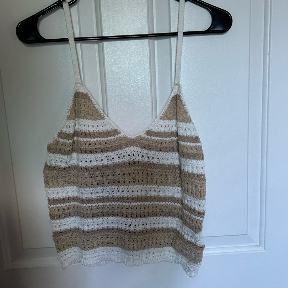 Forever 21 crochet tank top